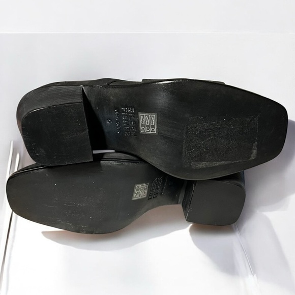 🌻NEW Eileen Fisher Irwin Black Suede Crossover Wrap Front Bootie Women's Size 5 - Picture 8 of 10